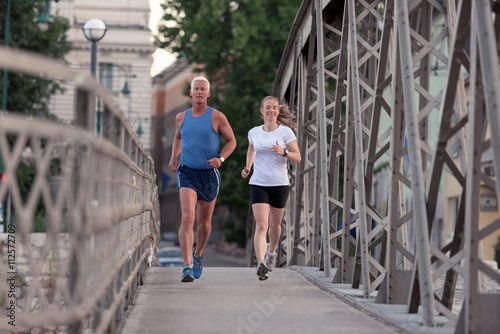 couple jogging