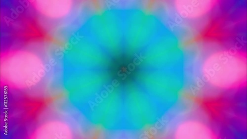 vj psychedelic kaleidoscope motion background