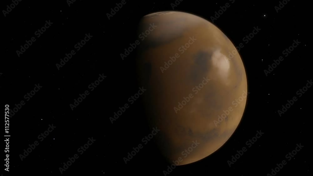 Fast timelapse animation showing planet Mars with sun transit
Fast timelapse animation showing planet Mars with sun transit