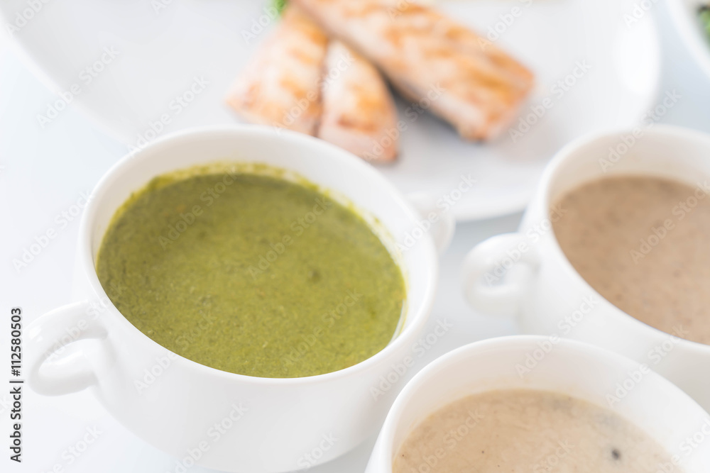 spinach soup spinach soup