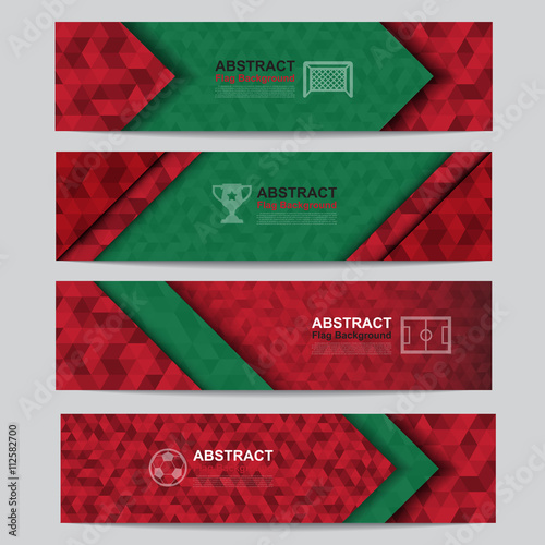 Abstract flag colour background photo