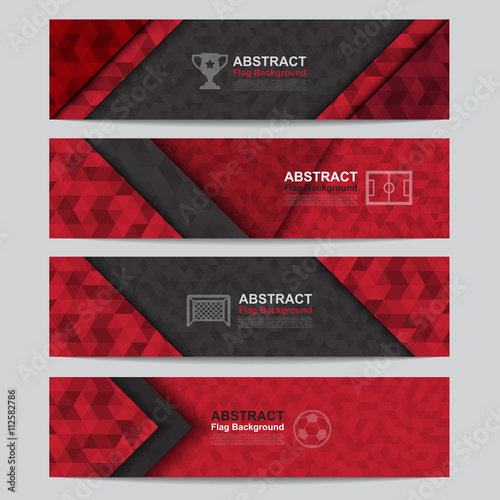 Abstract flag colour background