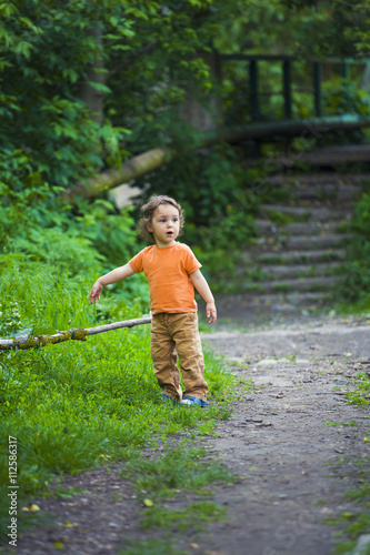 Little walks in the garden.