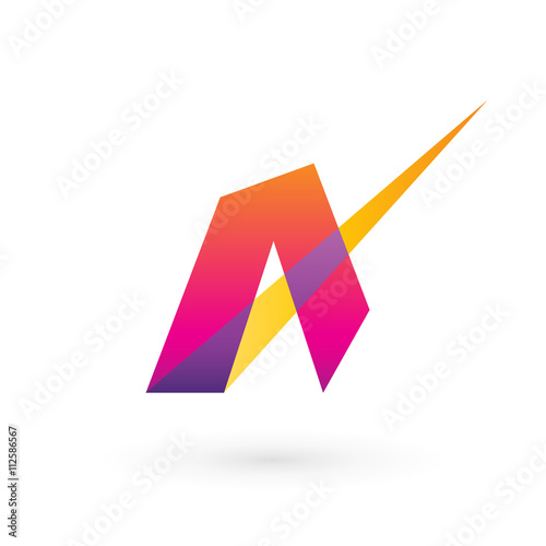 Free Download Abstract Letter A Logo - GFXLoad