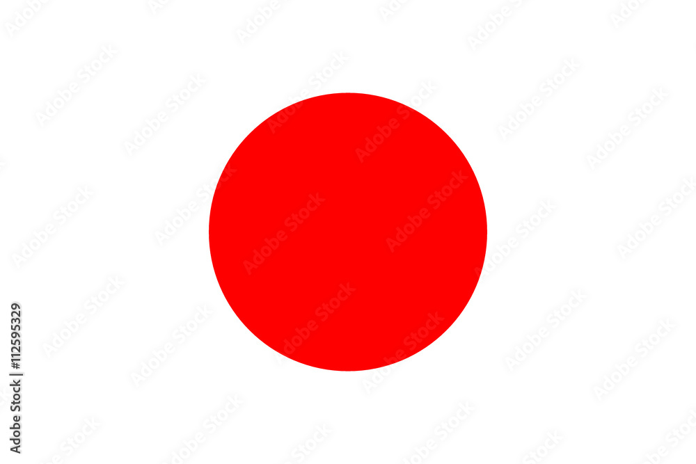 日本の国旗 日の丸 Stock イラスト Adobe Stock
