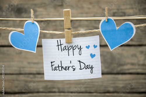fathers day greeting card or background