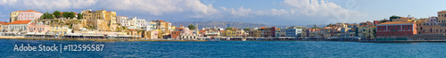 Fototapeta Naklejka Na Ścianę i Meble -  Port of Chania town - Crete, Greece