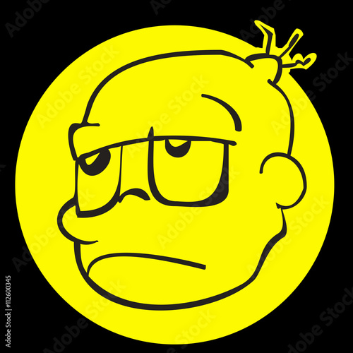 bored carton face