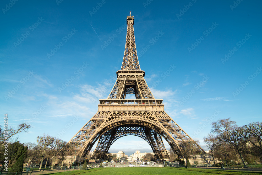 Eiffel Tower from the Champs de Mars, Paris
