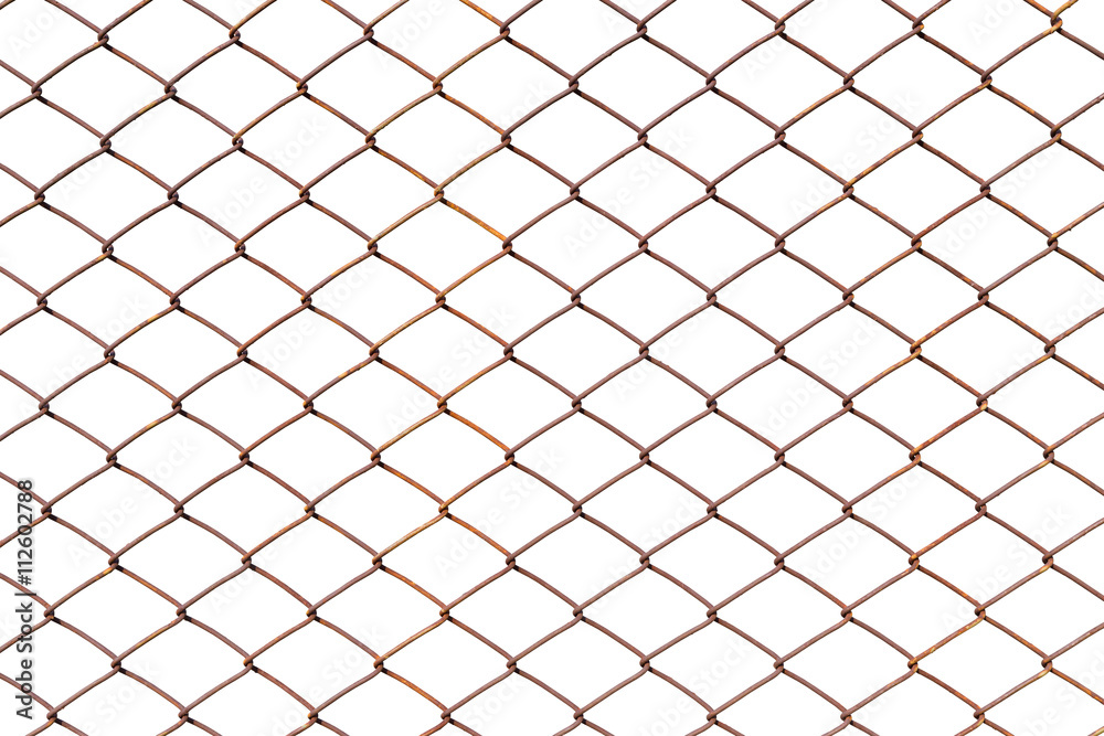 Fototapeta premium chain link fence
