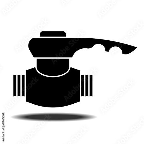 Sanitaryware tap icon.