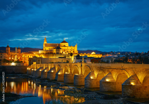 Roman Bridge and Guadalquivir river. Cordoba, Spain