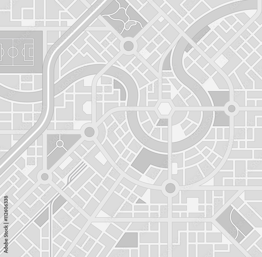 Vector Greyscale City Map Pattern Stock Vector Adobe Stock Vector Greyscale City Map Pattern Stock Vector Adobe Stock