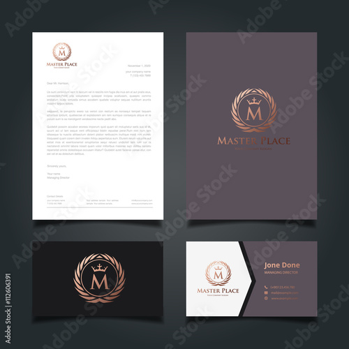 Luxury Logo and Corporate Identity Template.