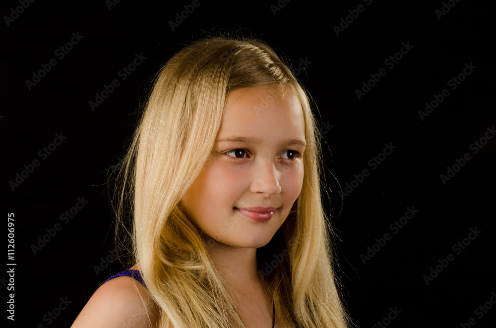 Beautiful little girl portrait Beautiful little girl portrait