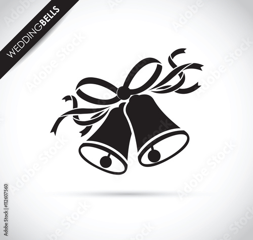 wedding black bells