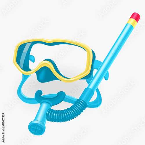 Diving Mask Vector