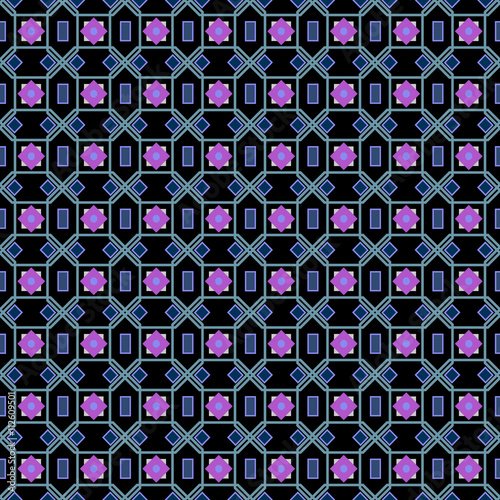 Black and purple marble seamless background arabic