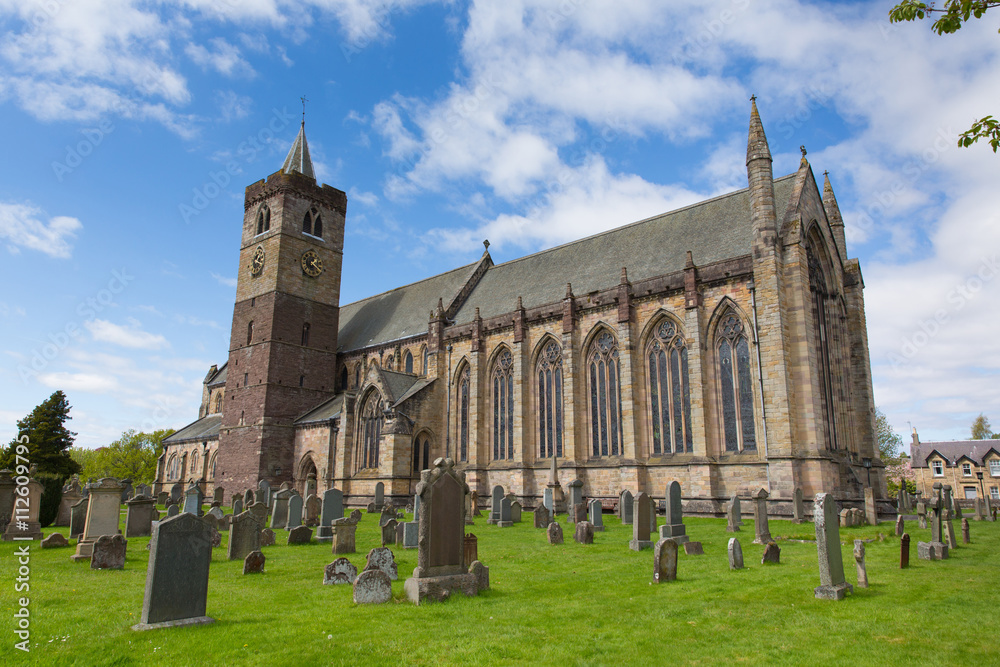 Dunblane Cathedral Scotland UK near Stirling medieval church
