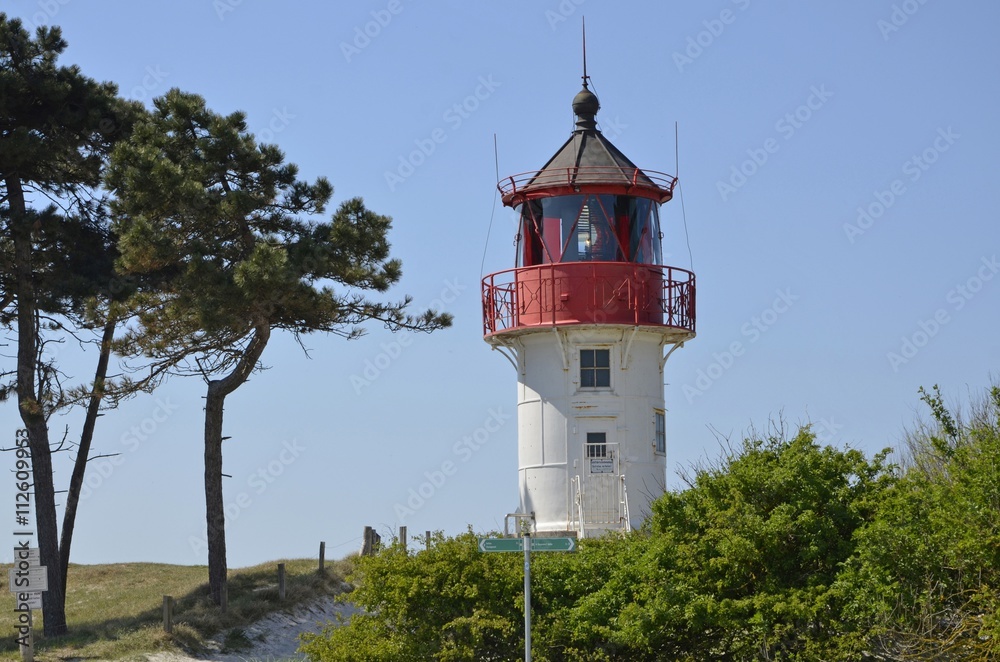 Süderleuchtturm am Gellen, Hiddensee Süderleuchtturm am Gellen, Hiddensee