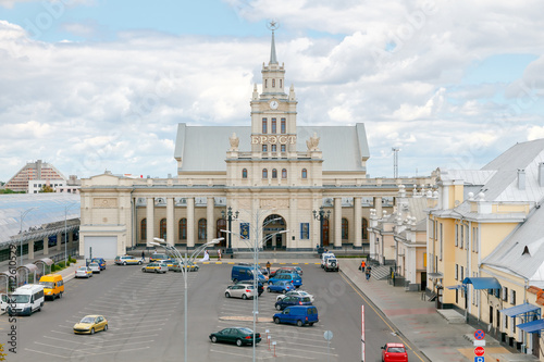 Brest. Railroad station. Western Belarus. photo