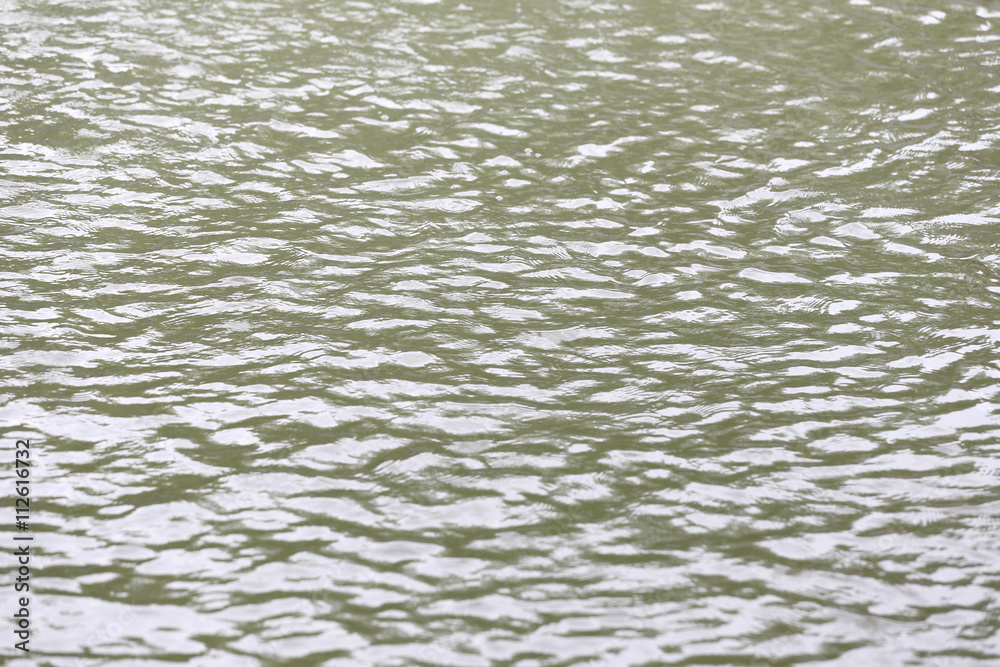 surface of the water and have ripple wave.