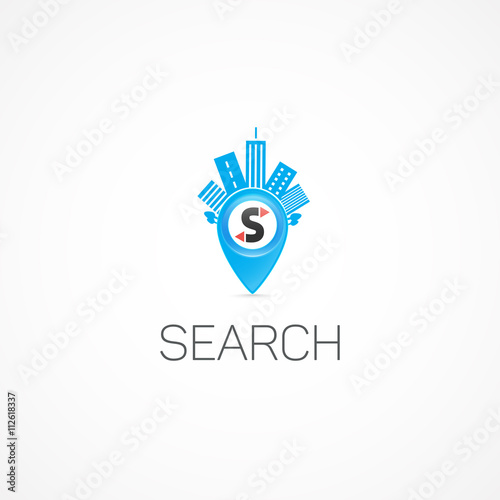 Free Download Search Label.Property Search Logo. - GFXLoad