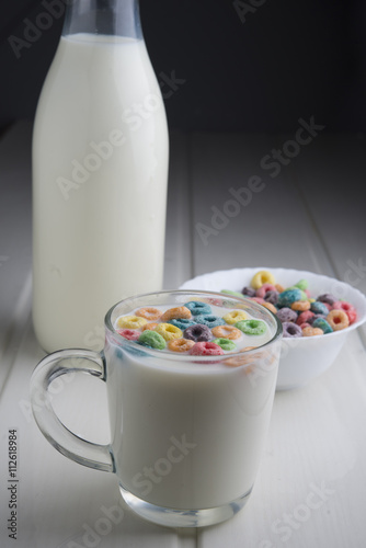 milk and cereals