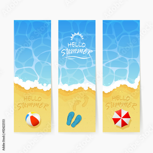 Beach Summer cards