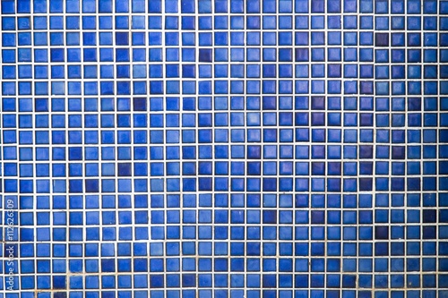 Obraz na płótnie old blue ceramic wall tiles background w salonie
