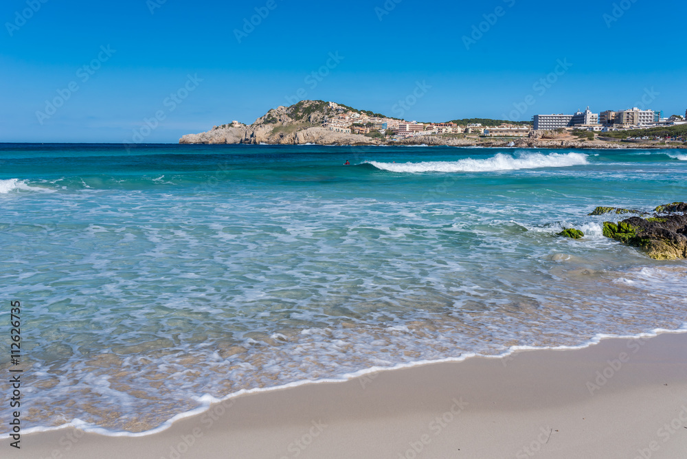 Cala Agulla on Mallorca, Spain