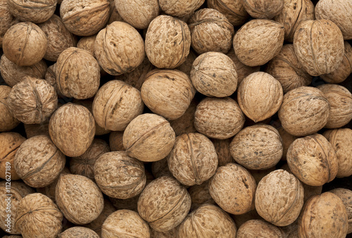 a lot of whole walnuts