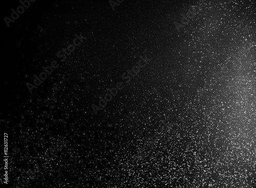 Fototapeta Naklejka Na Ścianę i Meble -  Snow flakes on dark background
