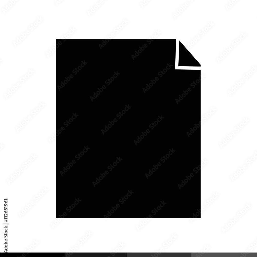 document format icon Illustration design document format icon Illustration design