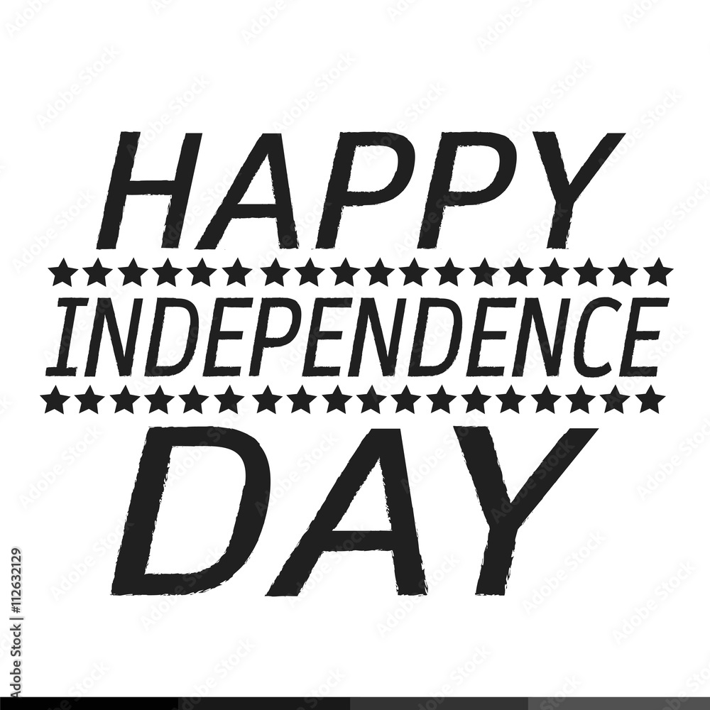 Happy Independence day illustration design Happy Independence day illustration design