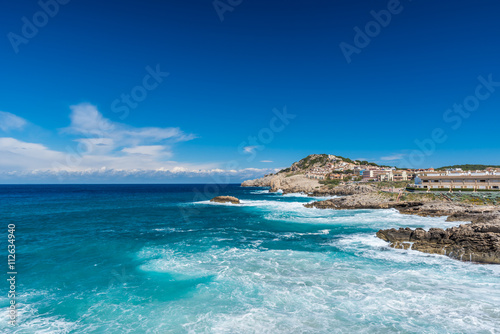 Fototapeta Naklejka Na Ścianę i Meble -  Coast of Cala Ratjada of Mallorca, Spain