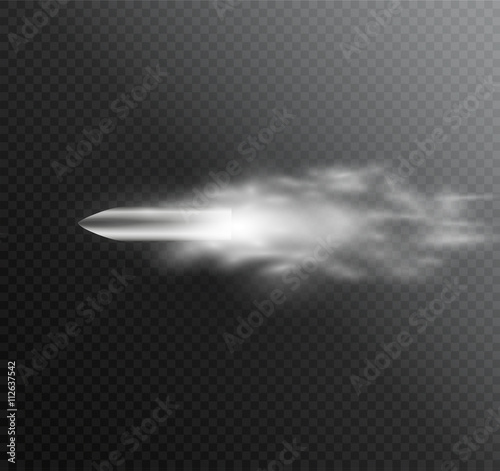 Flying bullet