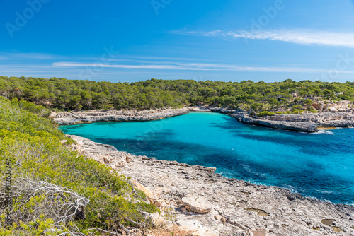 Bay of Cala Mondrago - beautiful beach and coast of Mallorca © Simon Dannhauer