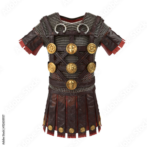 Roman armor 3d illustration