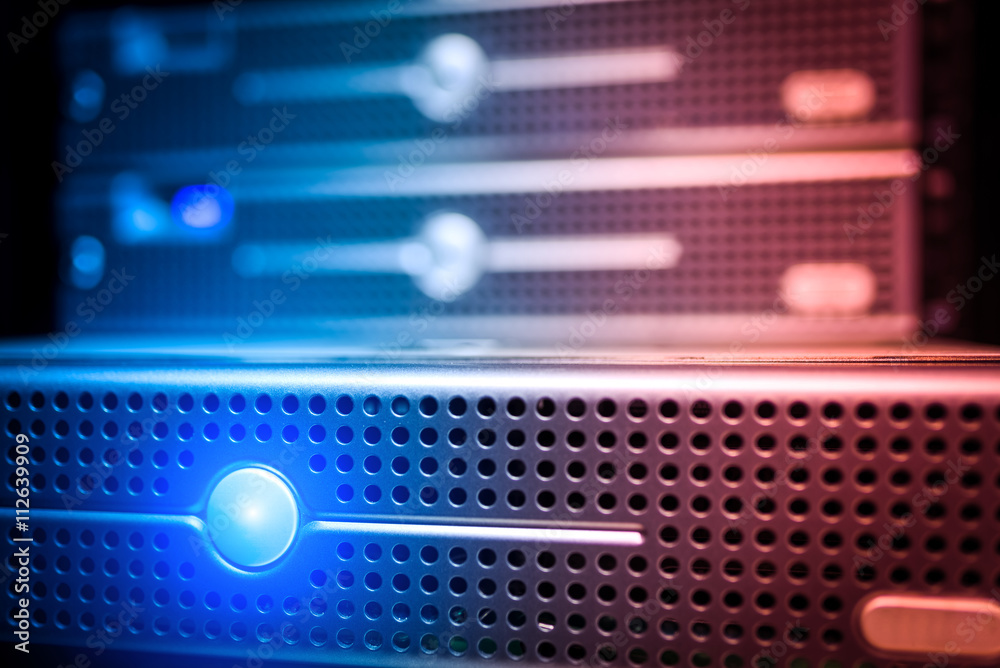 Storage servers in data room Domestic Room Storage servers in data room Domestic Room