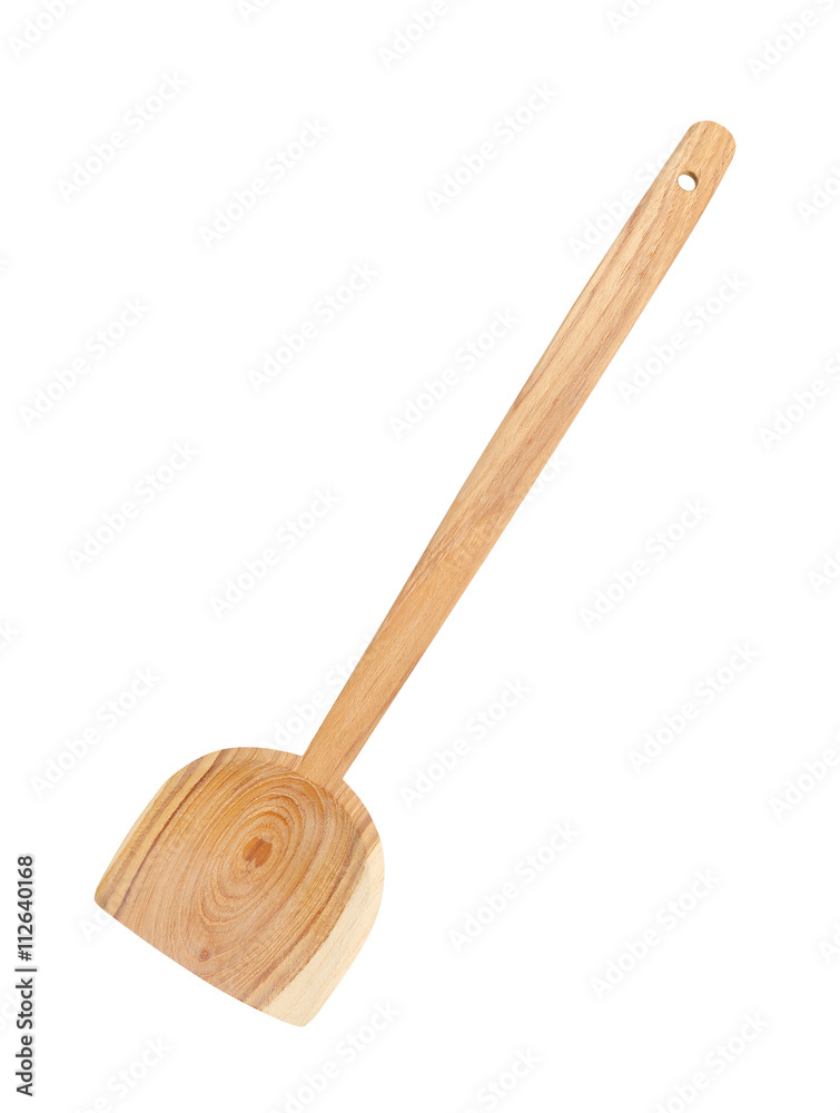 Wooden Spoon isolated on white background Wooden Spoon isolated on white background