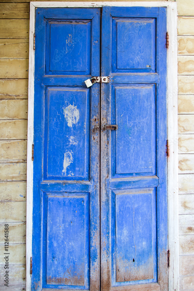 door old ancient wood
