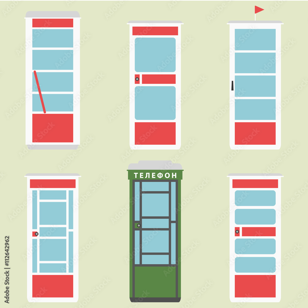 Telephone boxes from the whole world / different versions of Public ...