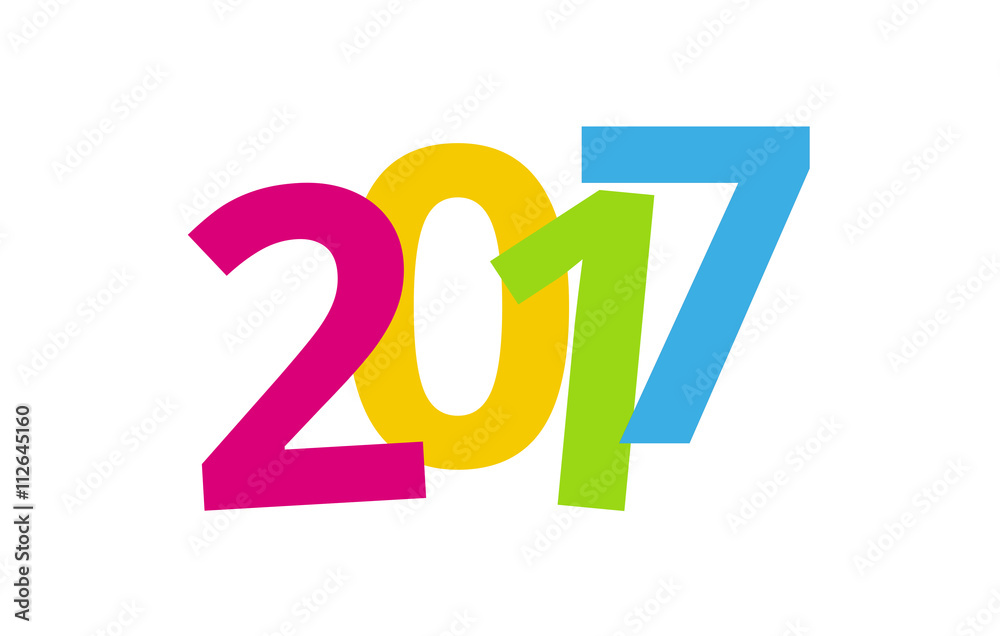 2017 happy new year color background design 2017 happy new year color background design