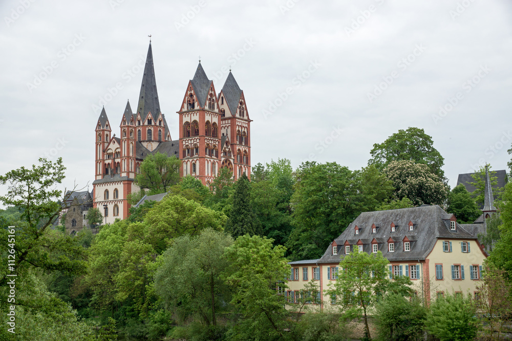 Fototapeta premium Limburger Dom in Limburg an der Lahn