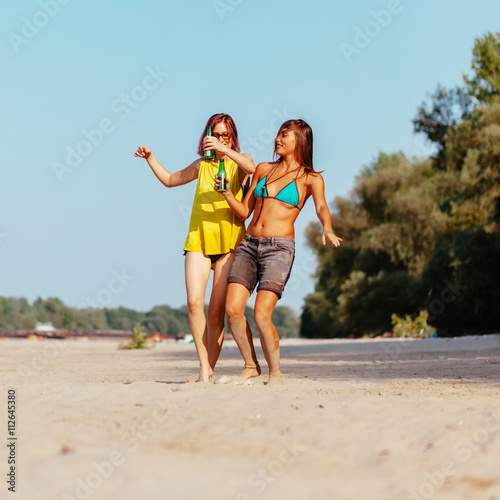 Females At The Beach