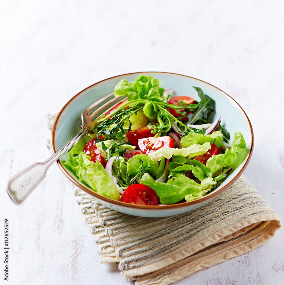 Green Salad with Cherry Tomatoes
Green Salad with Cherry Tomatoes