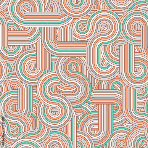 round cable labyrinth pattern