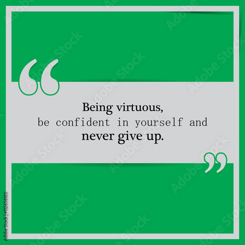 Motivational quote poster