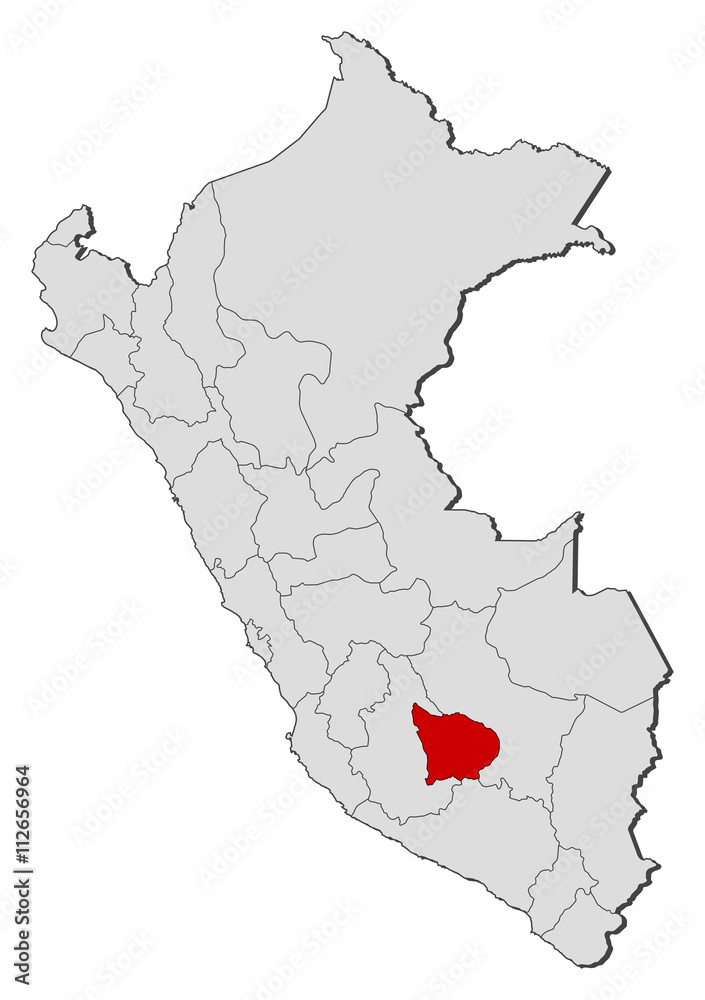 Map - Peru, Apurímac